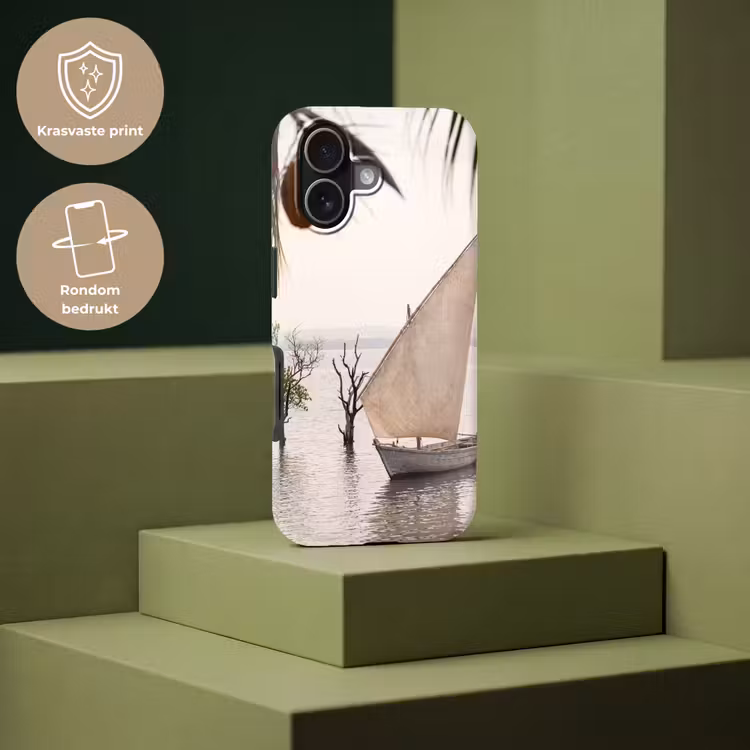 Boot - Zeil - Water - Tropisch - Natuur Toughcase MagSafe Apple iPhone 17 klein -USP_PrintM_NL