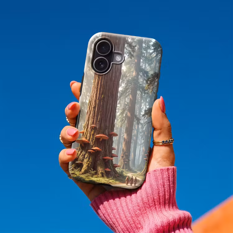 Telefoonhoesje Toughcase - Bos - Bomen - Natuur - Bos - Bomen - Natuur Toughcase MagSafe Apple iPhone 17 klein
