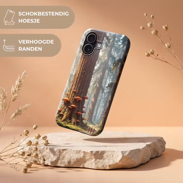 Telefoonhoesje Toughcase - Bos - Bomen - Natuur - Bos - Bomen - Natuur Toughcase MagSafe Apple iPhone 17 klein