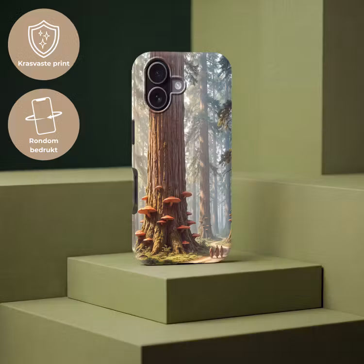 Telefoonhoesje Toughcase - Bos - Bomen - Natuur - Bos - Bomen - Natuur Toughcase MagSafe Apple iPhone 17 klein