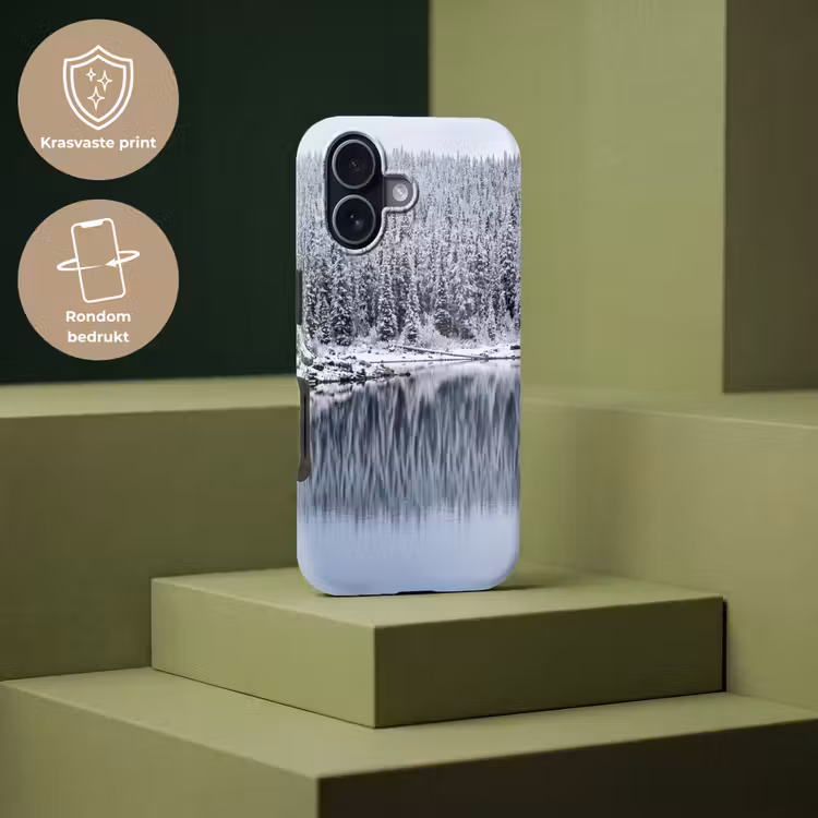 Bos - Reflectie - Meer - Winter - Serene Toughcase MagSafe Apple iPhone 17 klein -USP_PrintM_NL