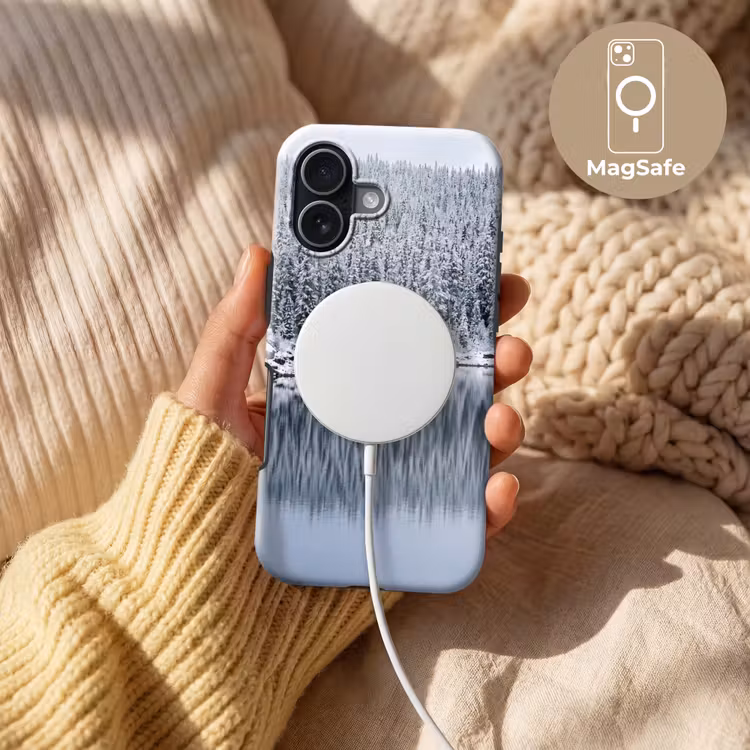 Bos - Reflectie - Meer - Winter - Serene Toughcase MagSafe Apple iPhone 17 klein -USP_MagsafeV