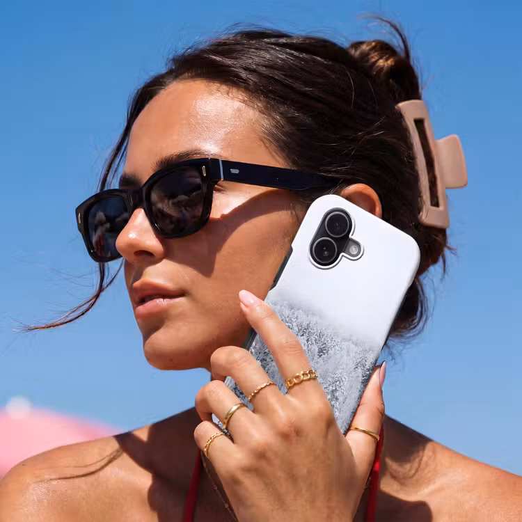 Bos - Sneeuw - Winter - Natuur - Wit Toughcase MagSafe Apple iPhone 17 klein -Sfeer2V