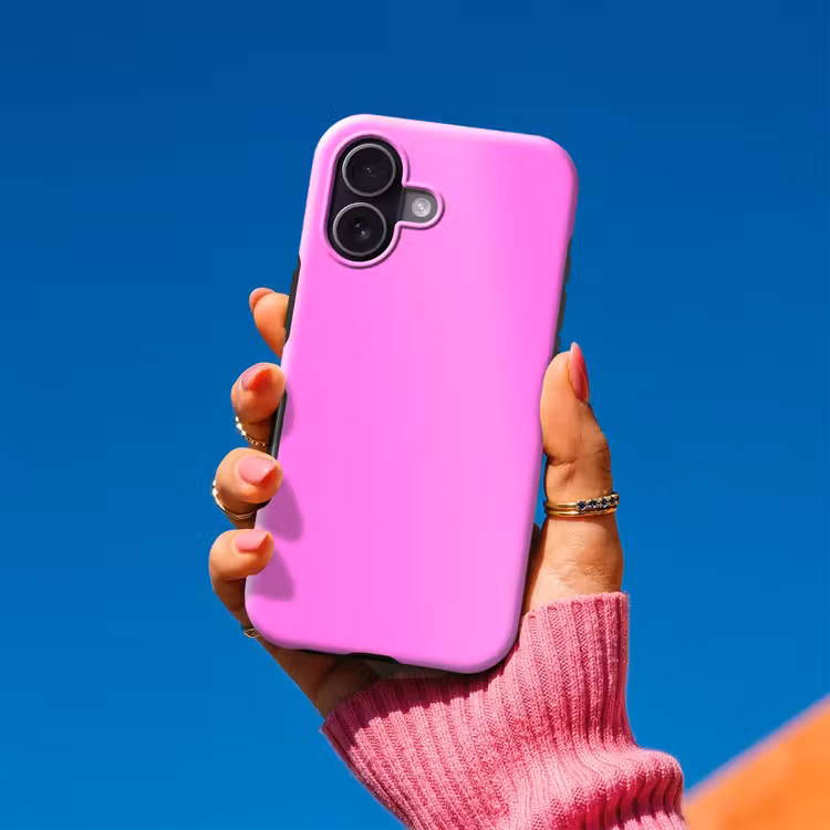 Bright - Orchid - Roze Toughcase MagSafe Apple iPhone 17 klein 1017 -Sfeer1V