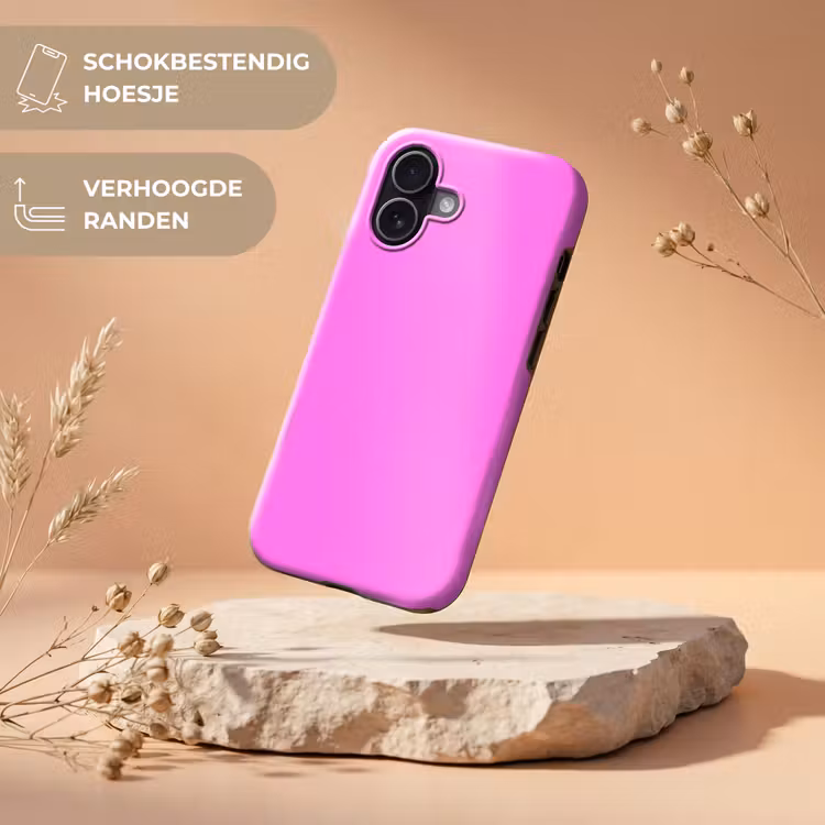 Bright - Orchid - Roze Toughcase MagSafe Apple iPhone 17 klein 1017 -USP_RandenV_NL