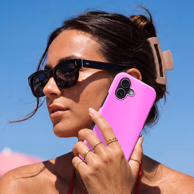 Bright - Orchid - Roze Toughcase MagSafe Apple iPhone 17 klein 1017 -Sfeer2V