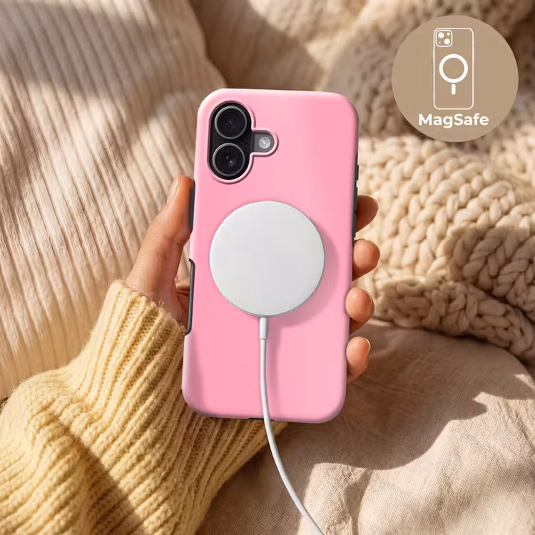 Bubblegum - Pink - Roze Toughcase MagSafe Apple iPhone 17 klein 1017 -USP_MagsafeV