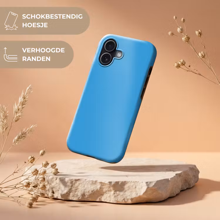 Cerulean - Breeze - Blauw Toughcase MagSafe Apple iPhone 17 klein 1017 -USP_RandenV_NL
