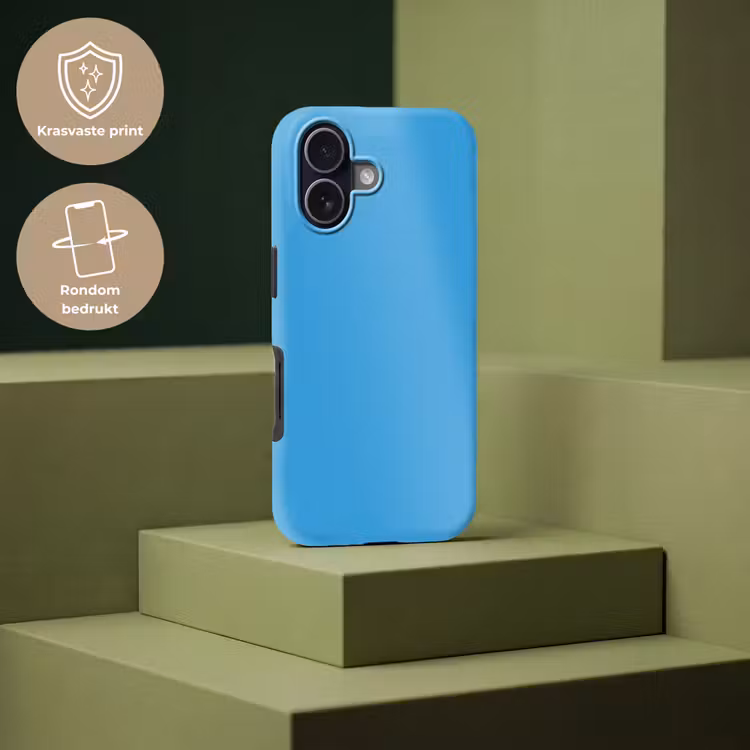 Cerulean - Breeze - Blauw Toughcase MagSafe Apple iPhone 17 klein 1017 -USP_PrintM_NL