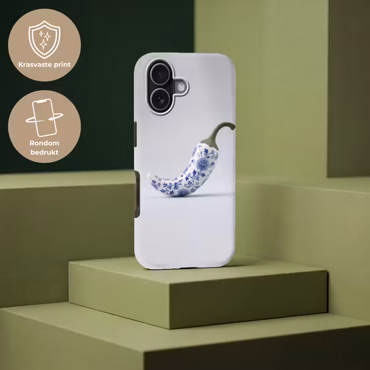 Chilipeper - Keramiek - Blauw Toughcase MagSafe Apple iPhone 17 klein -USP_PrintM_NL
