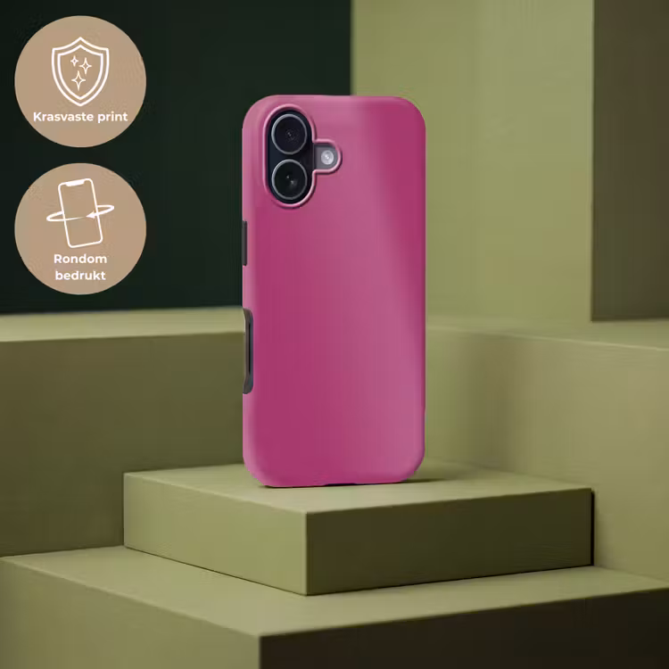 Deep - Magenta - Paars Toughcase MagSafe Apple iPhone 17 klein 1017 -USP_PrintM_NL