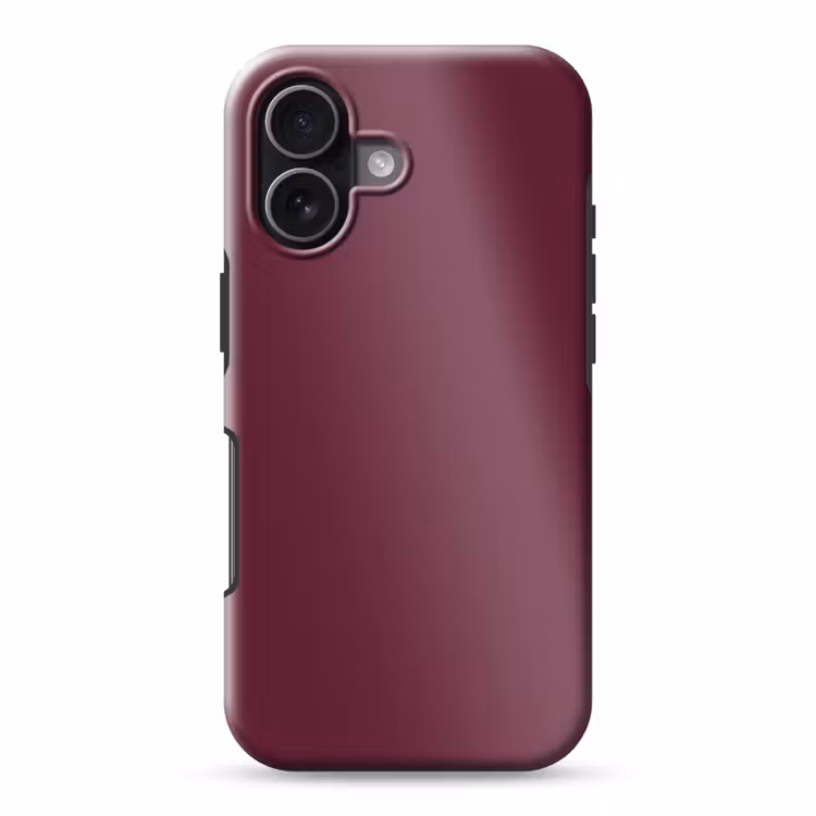 Deep - Plum - Paars Toughcase MagSafe Apple iPhone 17 klein 1017 -3d