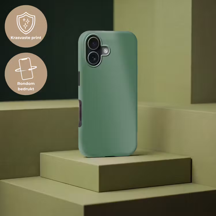 Deep - Sagewood - Groen Toughcase MagSafe Apple iPhone 17 klein 1017 -USP_PrintM_NL