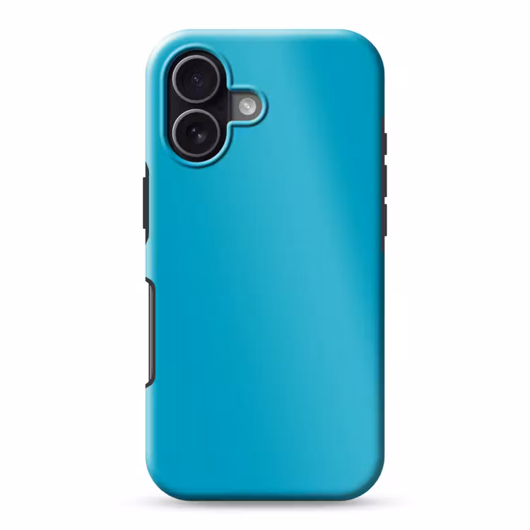 Deep - Turquoise - Turkoois Toughcase MagSafe Apple iPhone 17 klein 1017 -3d
