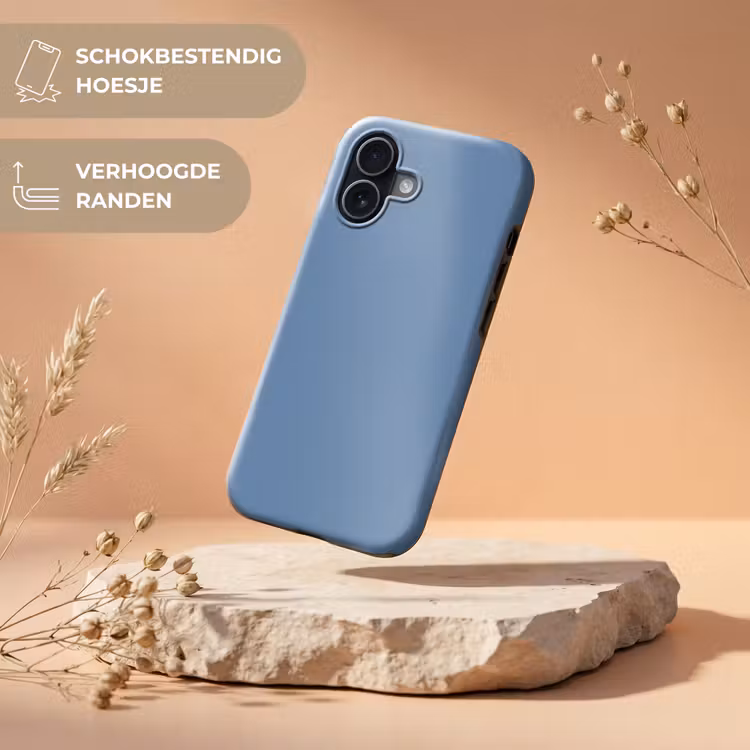 Denim - Breeze - Blauw Toughcase MagSafe Apple iPhone 17 klein 1017 -USP_RandenV_NL