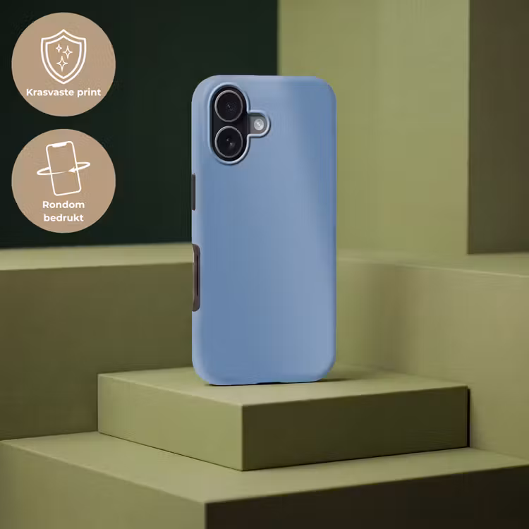 Denim - Breeze - Blauw Toughcase MagSafe Apple iPhone 17 klein 1017 -USP_PrintM_NL