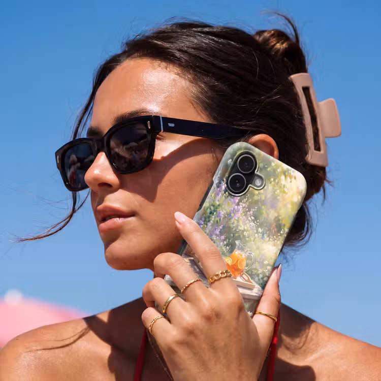 Drank - Citroen - Zomer - Tuin - Geel Toughcase MagSafe Apple iPhone 17 klein -Sfeer2V