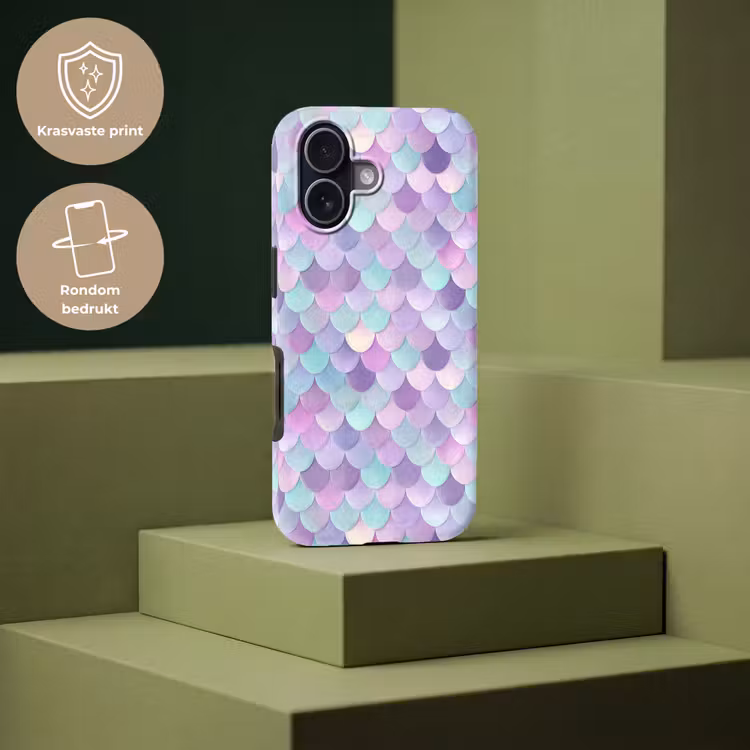 Dromerig - Zeemeermin - Pastel Toughcase MagSafe Apple iPhone 17 klein 1017 -USP_PrintM_NL