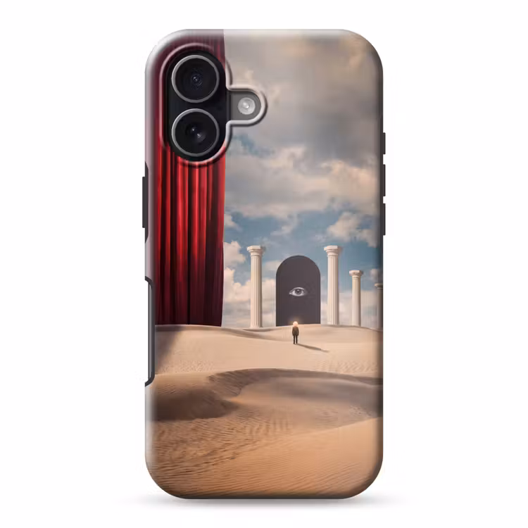 Telefoonhoesje Toughcase - Droom - Woestijn - Oog - Droom - Woestijn - Oog Toughcase MagSafe Apple iPhone 17 klein