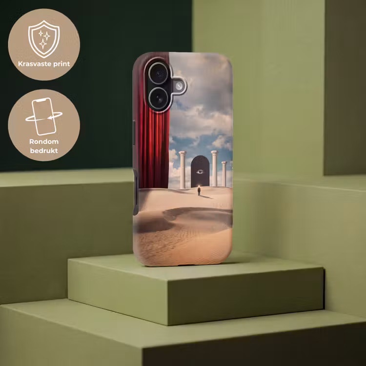 Telefoonhoesje Toughcase - Droom - Woestijn - Oog - Droom - Woestijn - Oog Toughcase MagSafe Apple iPhone 17 klein