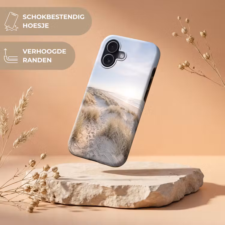 Duinen - Strand - Beige Toughcase MagSafe Apple iPhone 17 klein -USP_RandenV_NL
