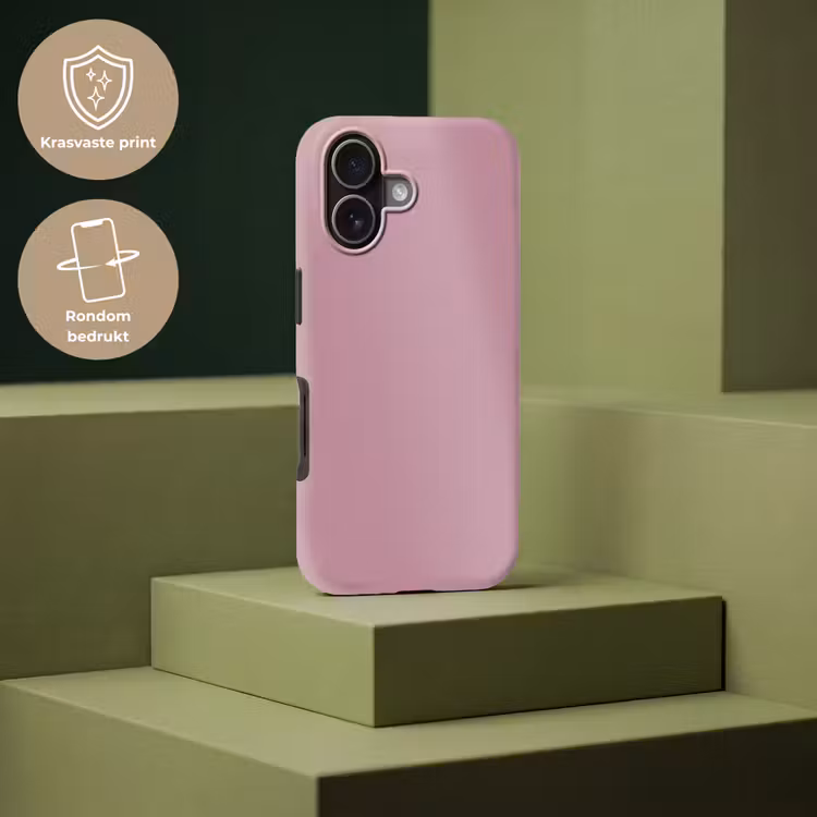 Dusty - Mauve - Paars Toughcase MagSafe Apple iPhone 17 klein 1017 -USP_PrintM_NL
