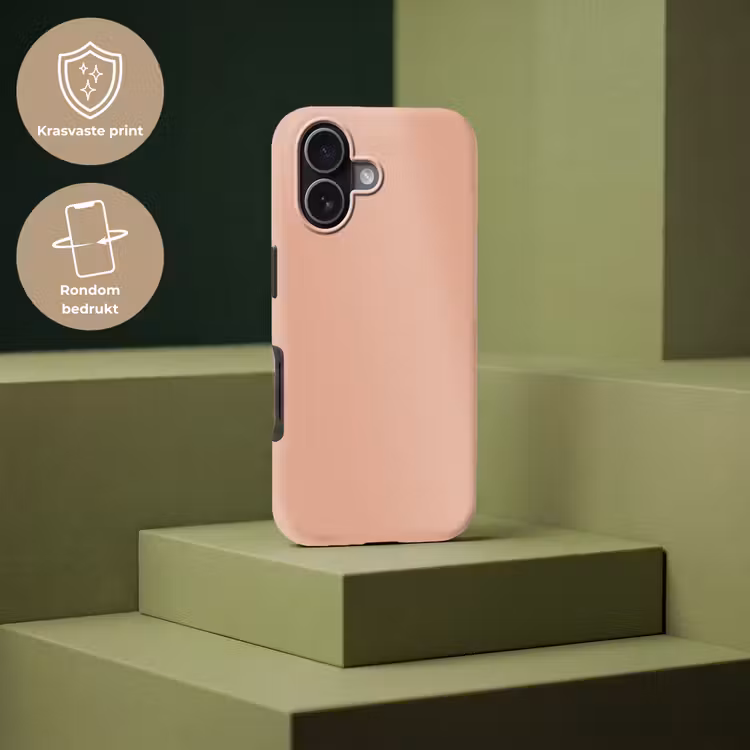 Dusty - Rose - Roze Toughcase MagSafe Apple iPhone 17 klein 1017 -USP_PrintM_NL