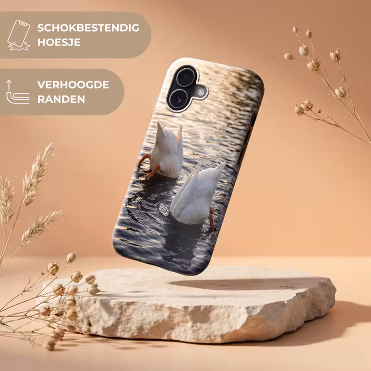 Eenden - Water - Natuur Toughcase MagSafe Apple iPhone 17 klein -USP_RandenV_NL