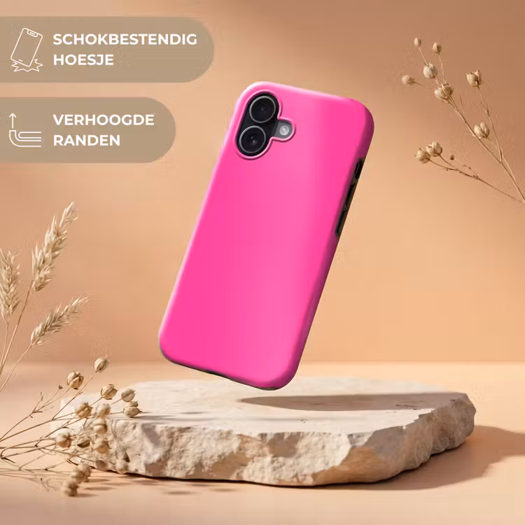 Electric - Magenta - Roze Toughcase MagSafe Apple iPhone 17 klein 1017 -USP_RandenV_NL