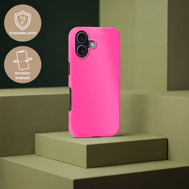 Electric - Magenta - Roze Toughcase MagSafe Apple iPhone 17 klein 1017 -USP_PrintM_NL