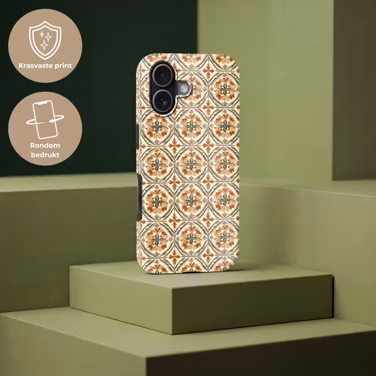 Elegant - Antiek - Kleurrijk Toughcase MagSafe Apple iPhone 17 klein 1017 -USP_PrintM_NL