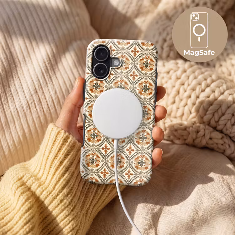Elegant - Antiek - Kleurrijk Toughcase MagSafe Apple iPhone 17 klein 1017 -USP_MagsafeV