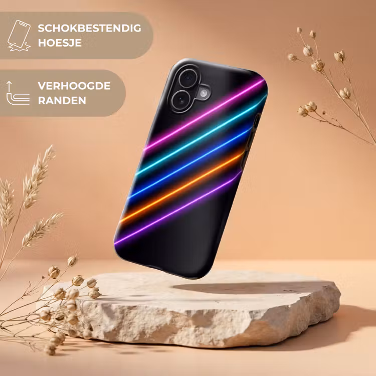 Esthetiek - Retro - Neon Toughcase MagSafe Apple iPhone 17 klein -USP_RandenV_NL