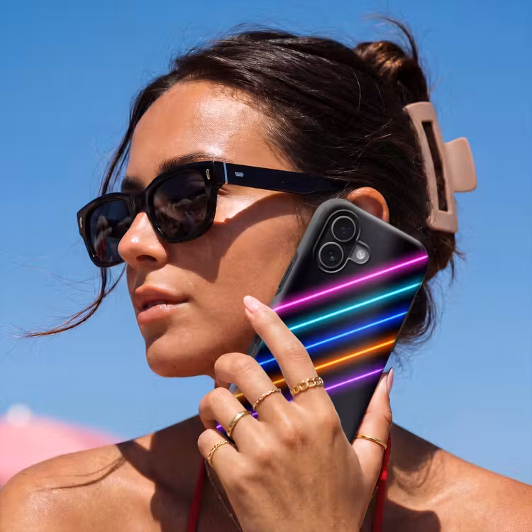 Esthetiek - Retro - Neon Toughcase MagSafe Apple iPhone 17 klein -Sfeer2V
