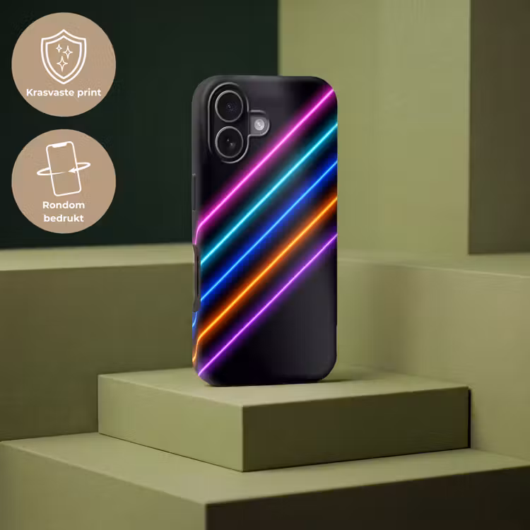 Esthetiek - Retro - Neon Toughcase MagSafe Apple iPhone 17 klein -USP_PrintM_NL