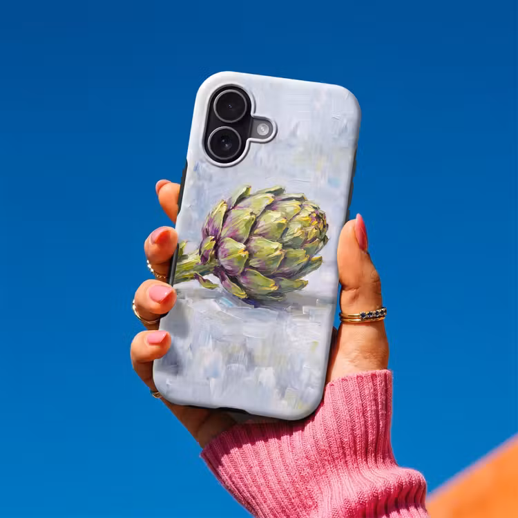 Telefoonhoesje Toughcase - Eten - Artisjok - Modern - Eten - Artisjok - Modern Toughcase MagSafe Apple iPhone 17 klein