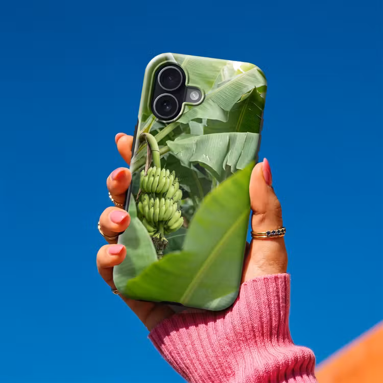 Eten - Bananen - Plantage - Groen Toughcase MagSafe Apple iPhone 17 klein -Sfeer1V