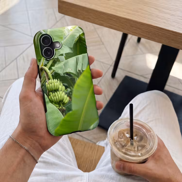 Eten - Bananen - Plantage - Groen Toughcase MagSafe Apple iPhone 17 klein -Sfeer1M