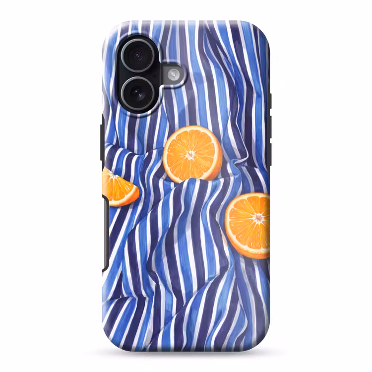 Telefoonhoesje Toughcase - Eten - Fruit - Oranje - Eten - Fruit - Oranje Toughcase MagSafe Apple iPhone 17 klein