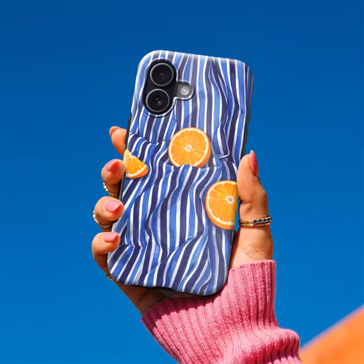 Telefoonhoesje Toughcase - Eten - Fruit - Oranje - Eten - Fruit - Oranje Toughcase MagSafe Apple iPhone 17 klein