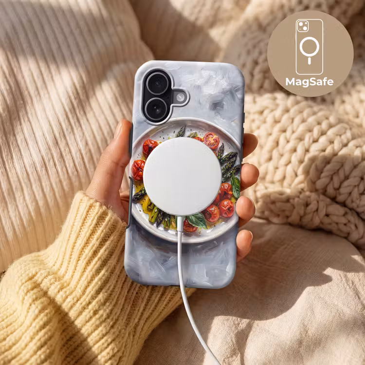 Eten - Groenten - Kaas - Modern - Vers Toughcase MagSafe Apple iPhone 17 klein -USP_MagsafeV