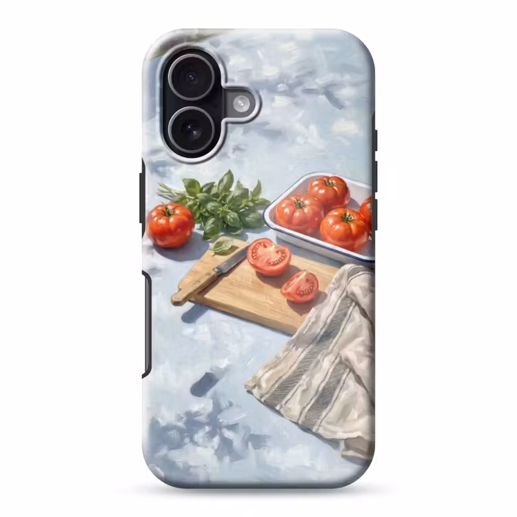 Eten - Keuken - Ingrediënten - Stillleven - Rood Toughcase MagSafe Apple iPhone 17 klein -3d