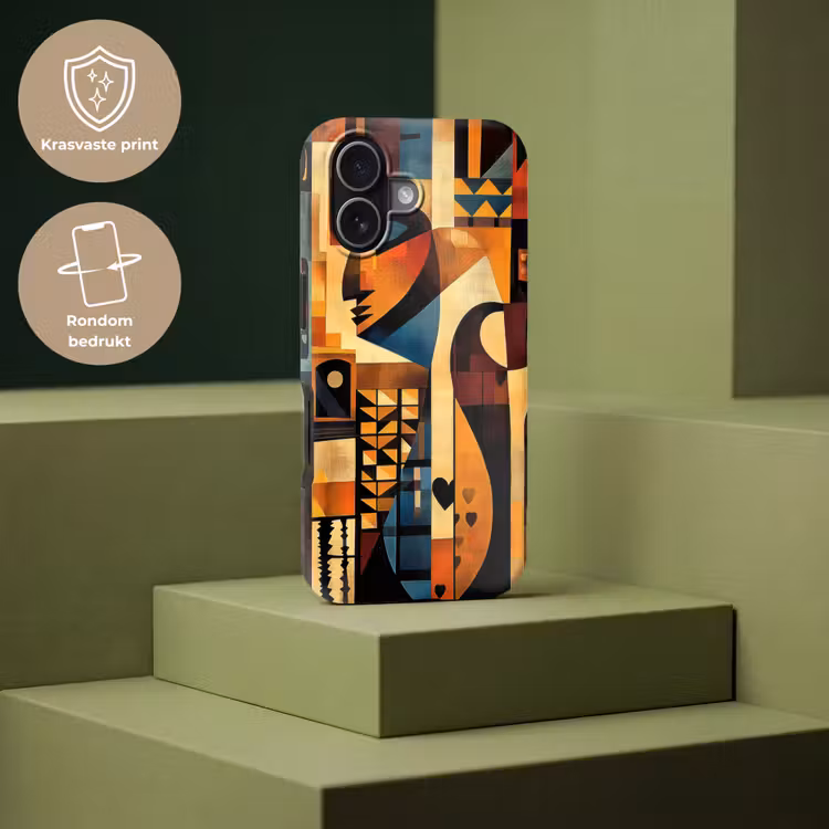 Figuren - Abstract - Symbolen Toughcase MagSafe Apple iPhone 17 klein -USP_PrintM_NL