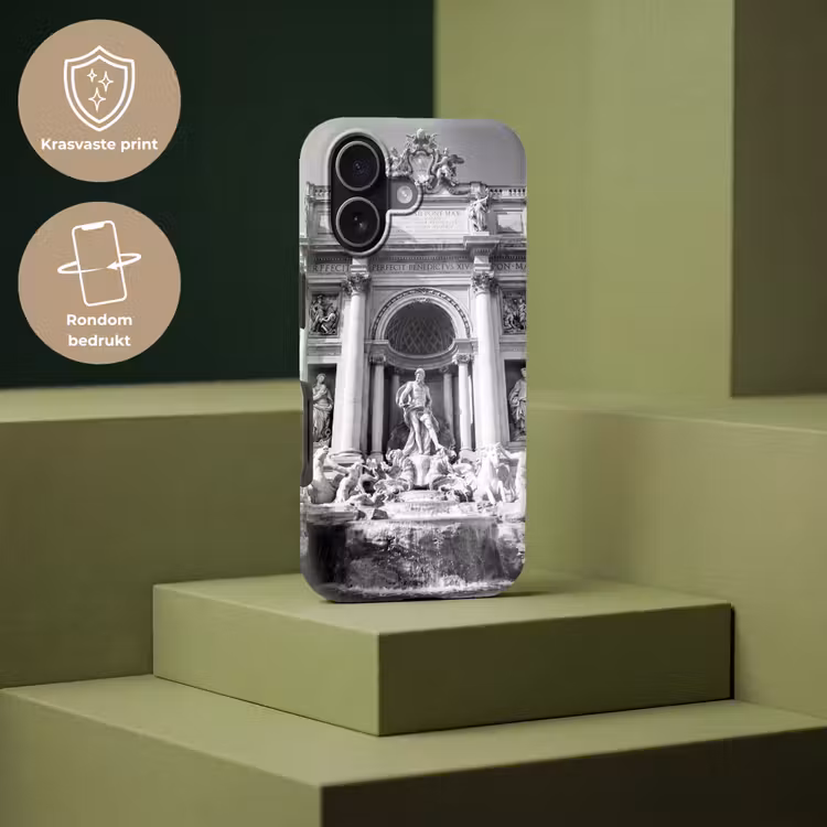 Fontein - Beelden - Architectuur - Zwart-wit Toughcase MagSafe Apple iPhone 17 klein -USP_PrintM_NL