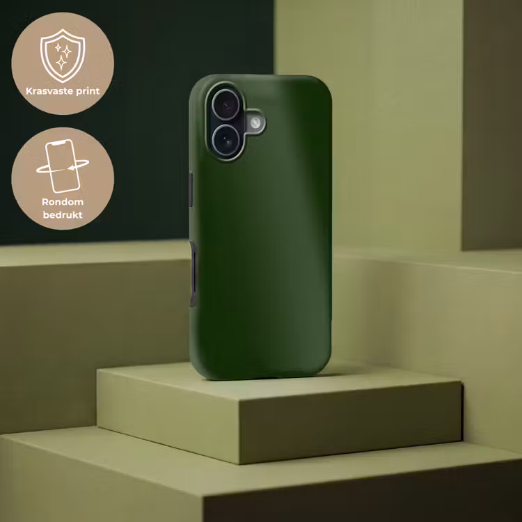 Forest - Green - Groen Toughcase MagSafe Apple iPhone 17 klein 1017 -USP_PrintM_NL