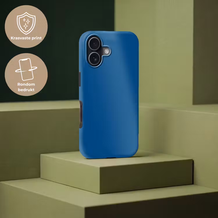 Free - Groove - Blauw Toughcase MagSafe Apple iPhone 17 klein 1017 -USP_PrintM_NL