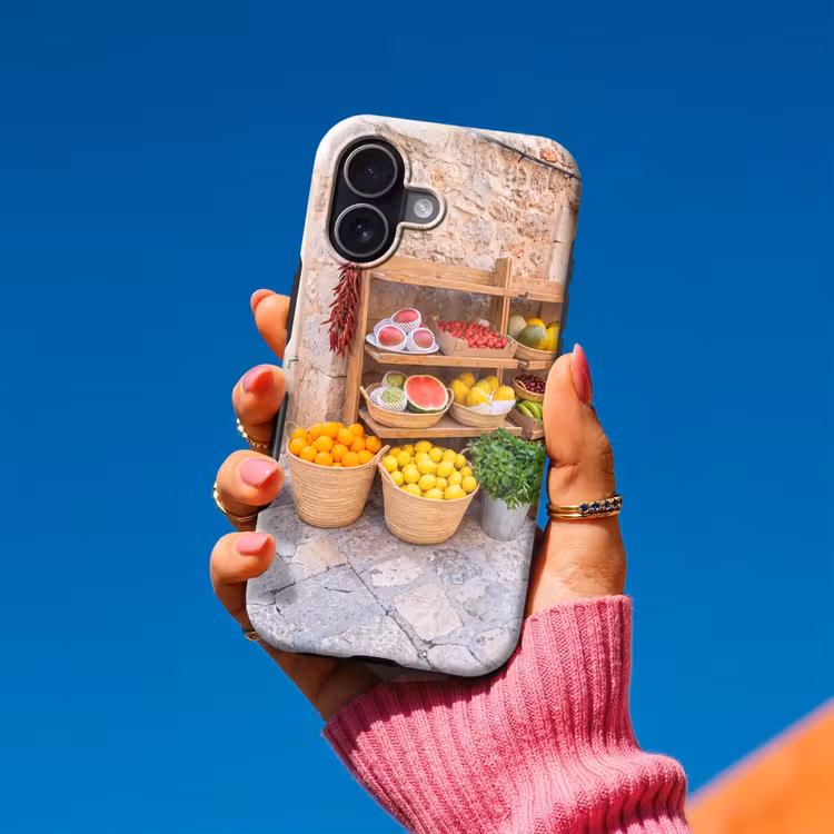 Telefoonhoesje Toughcase - Fruit - Markt - Vers - Fruit - Markt - Vers Toughcase MagSafe Apple iPhone 17 klein