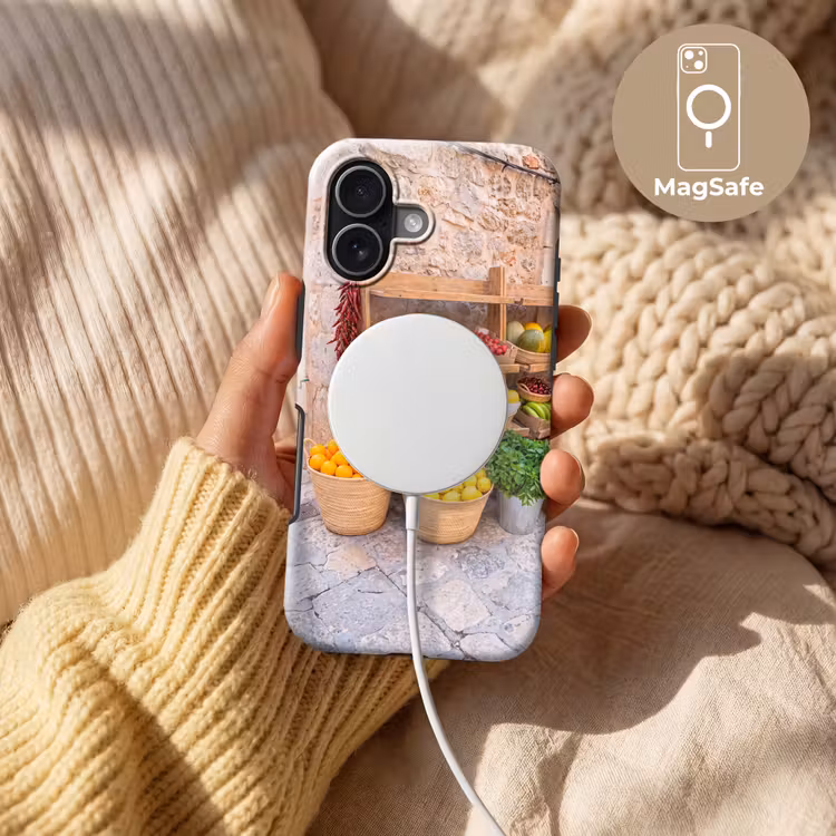 Telefoonhoesje Toughcase - Fruit - Markt - Vers - Fruit - Markt - Vers Toughcase MagSafe Apple iPhone 17 klein