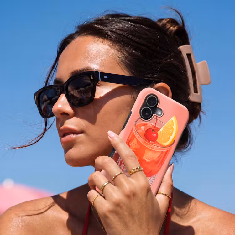 Glas - Ijsblokjes - Citroen - Kers Toughcase MagSafe Apple iPhone 17 klein -Sfeer2V