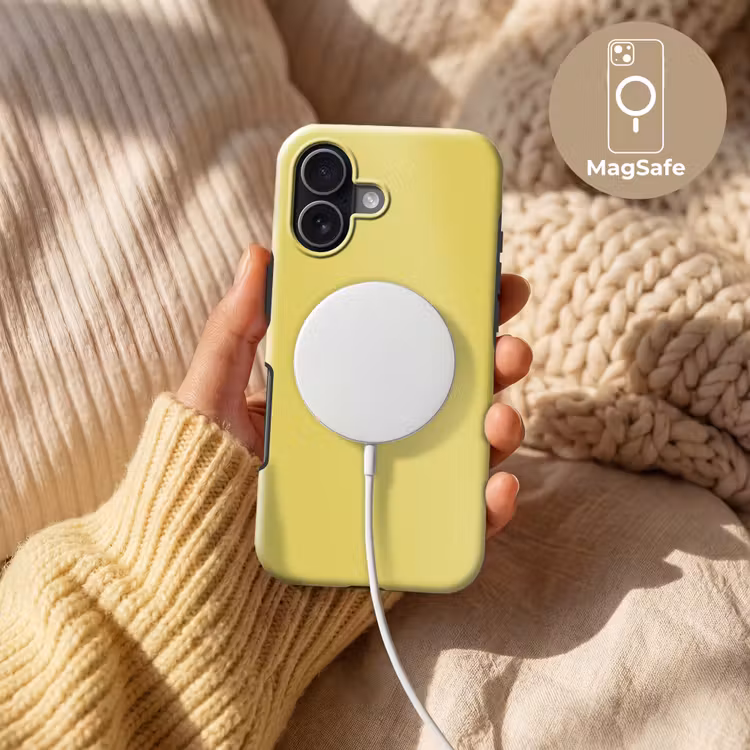 Golden - Ochre - Geel Toughcase MagSafe Apple iPhone 17 klein 1017 -USP_MagsafeV
